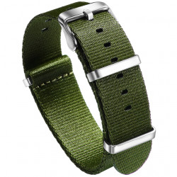 bracelet NATO vert 18mm