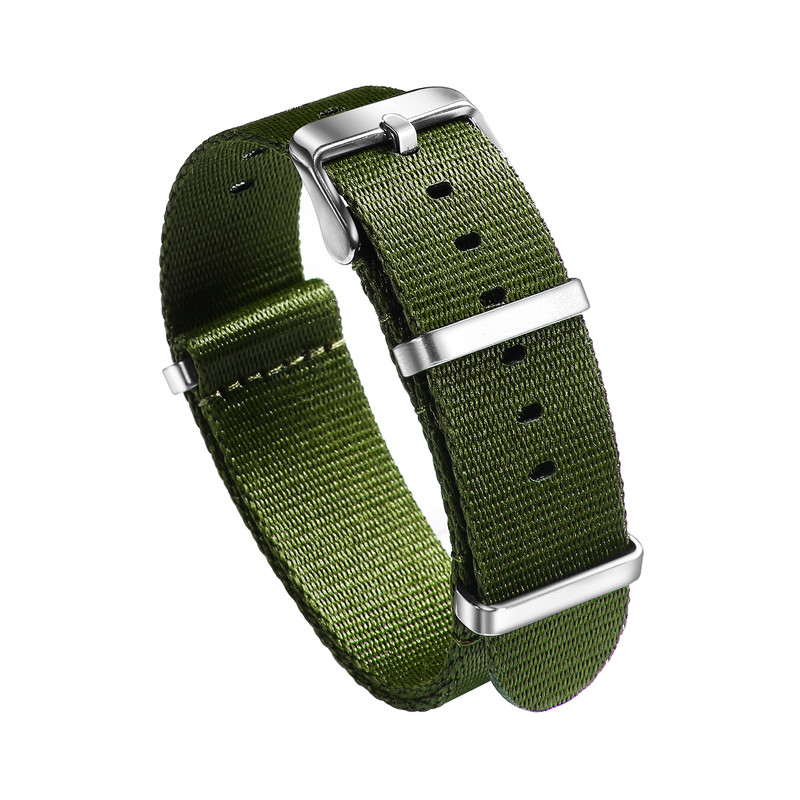 bracelet NATO vert 18mm