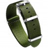 bracelet NATO vert 18mm