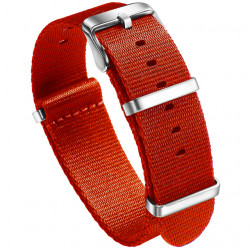 bracelet NATO orange 18mm