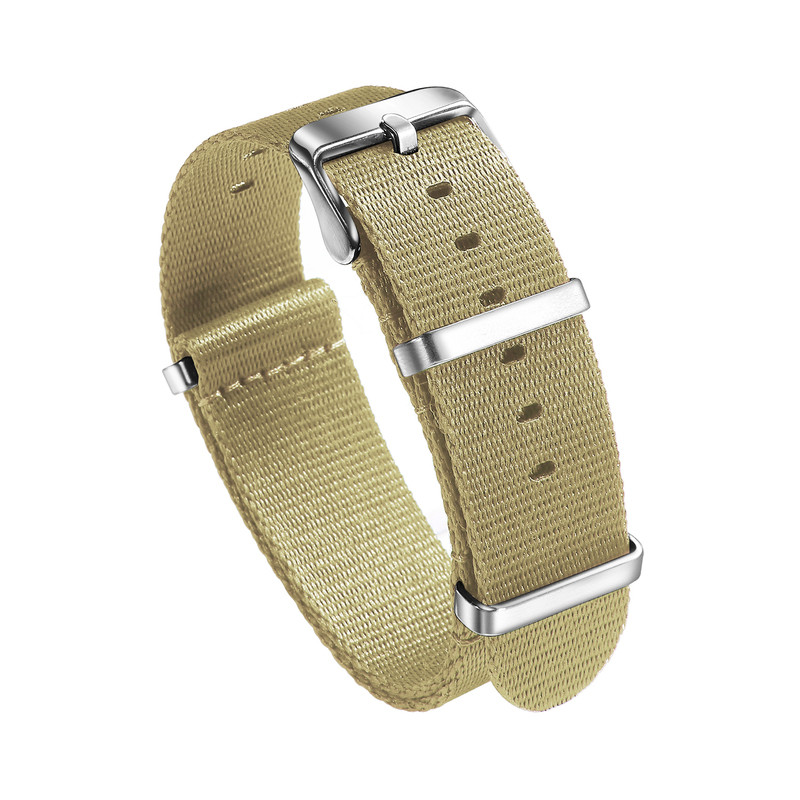 bracelet NATO beige 18mm