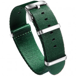 bracelet NATO vert 18mm