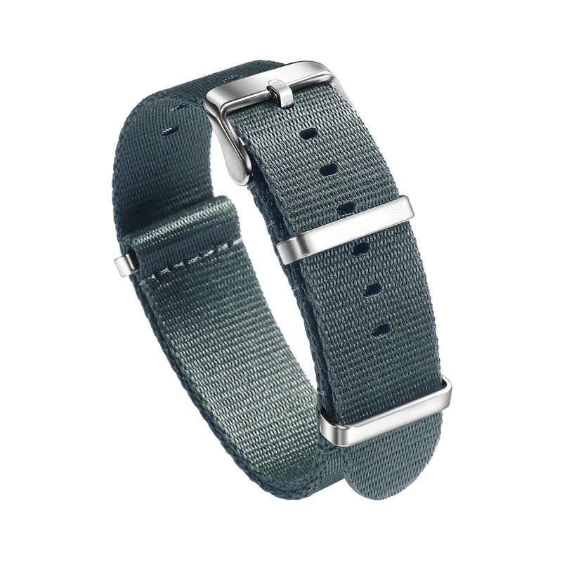 bracelet NATO gris 18 mm