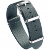 bracelet NATO gris 18 mm